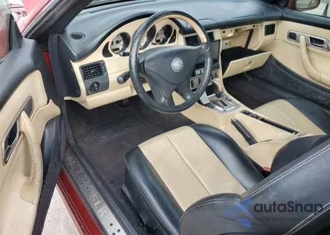 2001 Mercedes-Benz Slk 230 Kompressor from USA, damaged, VIN WDBKK49F01F223928